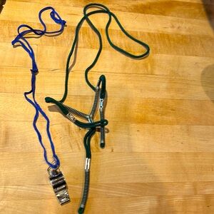 Paracord Duck Waterfowl Call Lanyard 3 Drop Loop w/ dog whistle